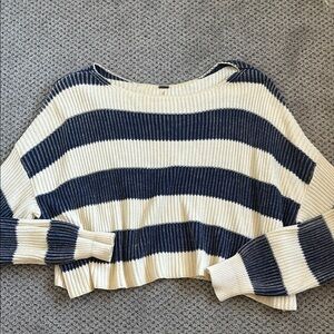 Free People Cropped Sweater